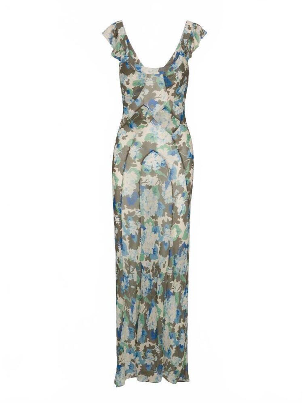 Brand New Realisation Par Dress -The Lila in Blue Hydrangea